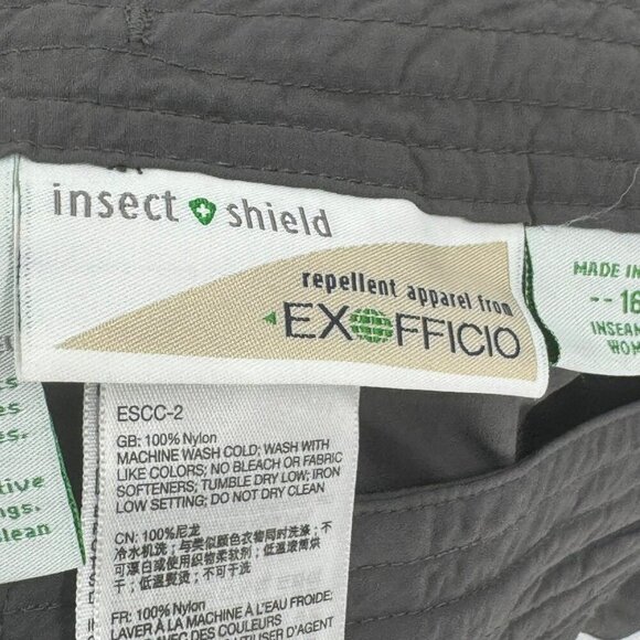 Exofficio Insect Shield Bugsaway Damselfly Womens Pants Size 16 With Repellent - Picture 11 of 11